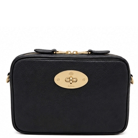 Mulberry Darley Camera Black Small Classic Grain